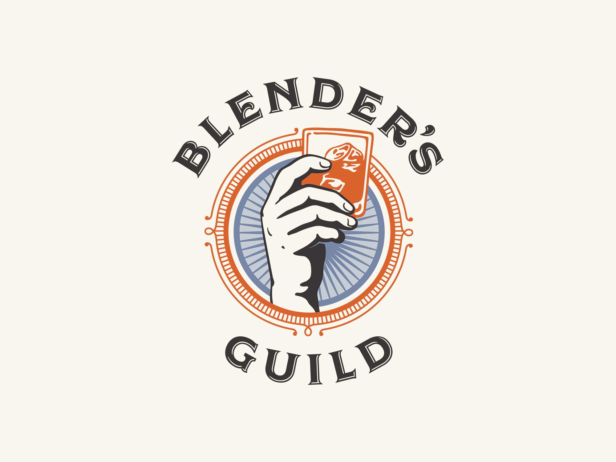 <h2>Naming & Brand Identity Design</h2><p>Blender's Guild</p>